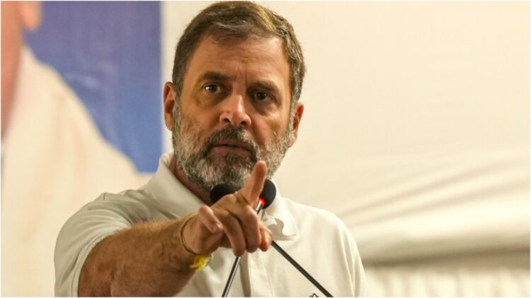 Rahul Gandhi targeted the central government, said - only Congress can stop them - India TV Hindi