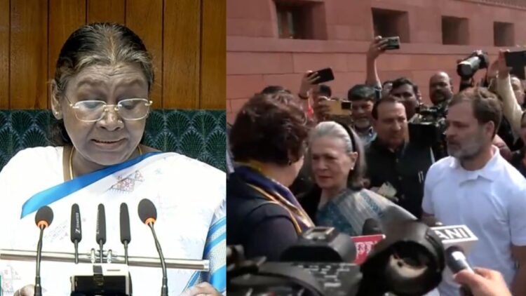 Rahul and Sonia Gandhi's statement on President's address, BJP bid - apologize - India tv hindi