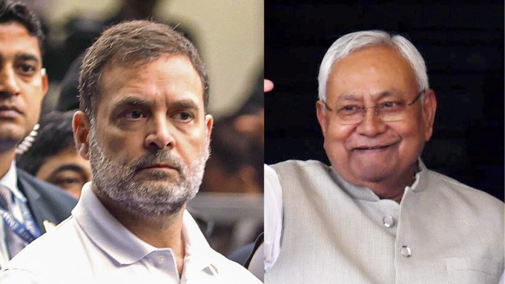 Rahul used to maintain silence on the issue of caste census in India Alliance meetings, JD(U) retaliated - India TV Hindi