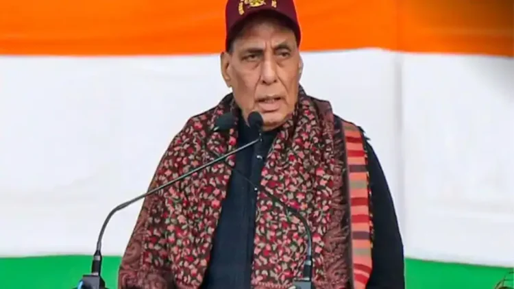 Rajnath Singh On 9th Armed Forces Veterans Day: PoK is the crown jewel of India, without it Jammu and Kashmir is incomplete, Rajnath Singh roared in Akhnoor Akhnoor.