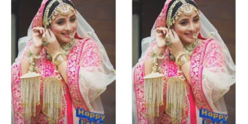 Rani Chatterjee congratulated fans on Lohri in a special way, looked as lovely as a bride