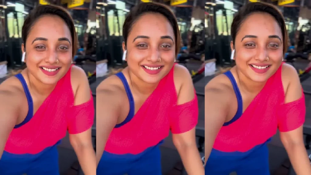 Rani Chatterjee was seen sweating in the gym, the glamor of the actress will make you intoxicated, watch video
