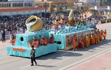 Republic Day Parade: First Prize for Uttar Pradesh Tableau, Jammu and Kashmir Rifles Best Rifles Team