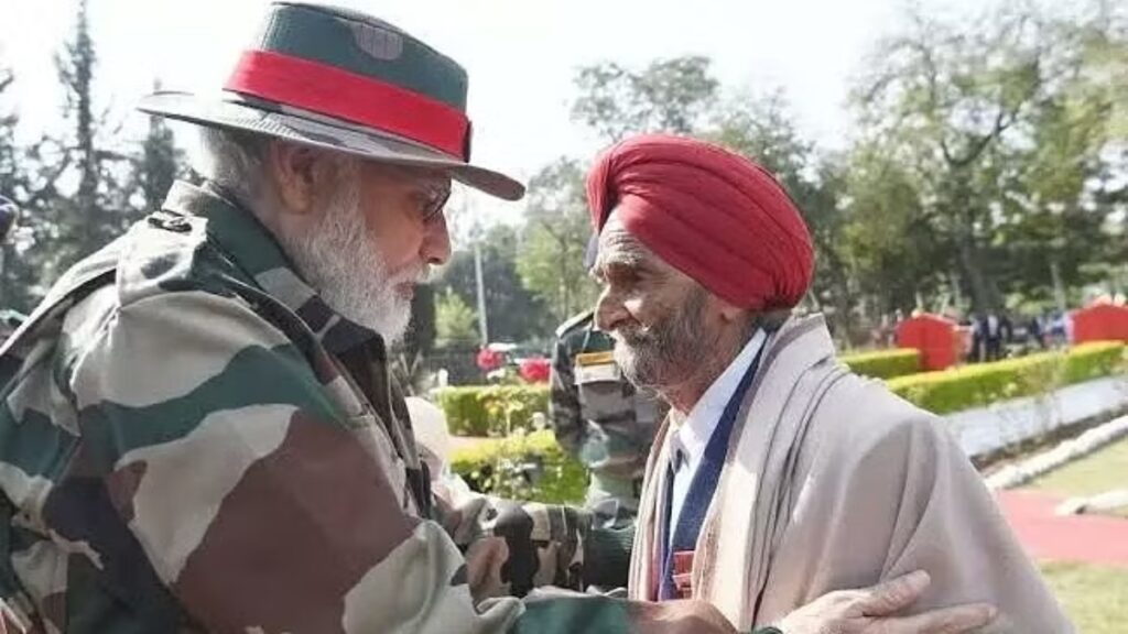 Retired soldier who fought 4 wars against Pakistan passes away, PM Modi expressed grief - India TV Hindi