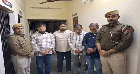 Six accused arrested for drug trafficking and gambling in Sirohi