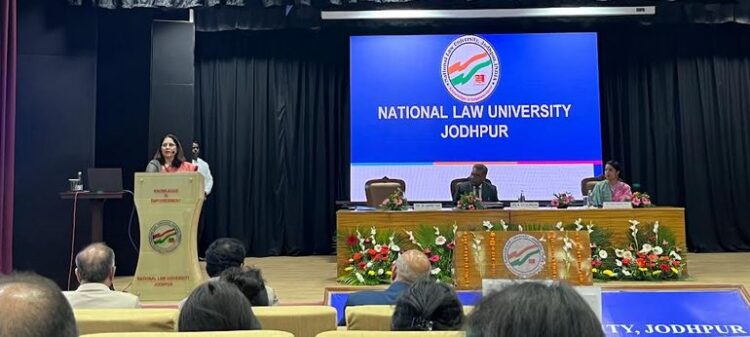 Successful completion of Vice Chancellors Conference 2025 at National Law University, Jodhpur