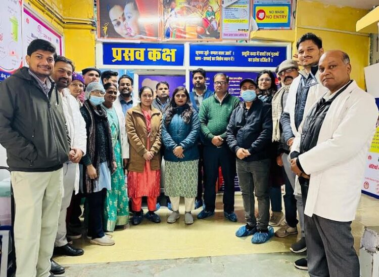 Target evaluation of delivery room of Baseri Community Health Center completed