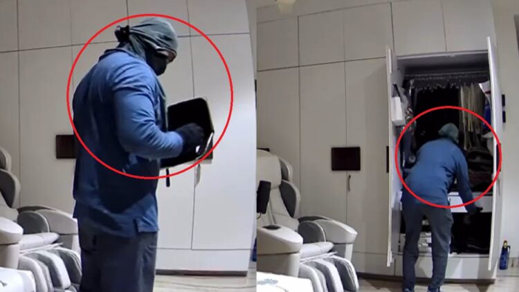 Thieves entered the house of former minister wearing a black mask, Live Video to cross 50 lakh jewels - India tv hindi