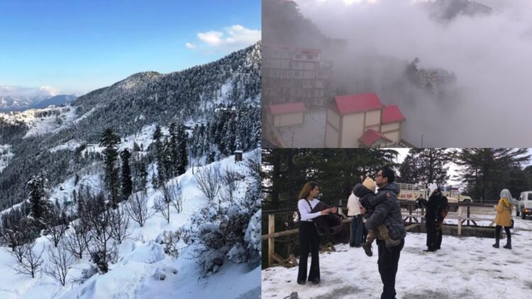 To see the beauty of this hill station of Shimla, even the clouds come down to the ground, reach secretly - India TV Hindi