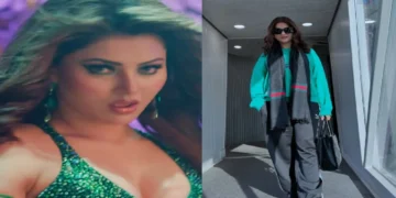 Urvashi Rautela's hot latka-jhatka on Akshara Singh's desi voice, you will be forced to dance after watching it.