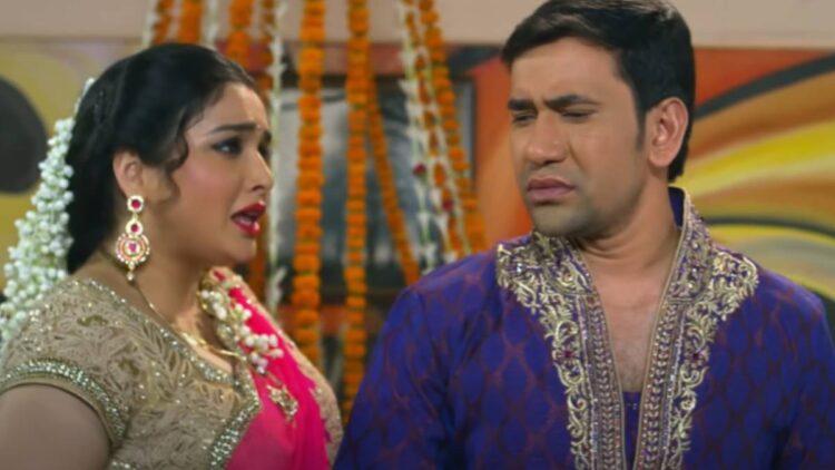 When Nirhua did romance with Kajal Raghavani, leaving Amrapali - India tv hindi
