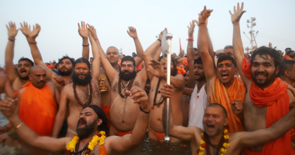 Basant Panchami rose in Maha Kumbh