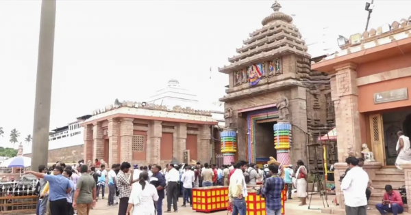 Video leaked of internal part of Jagannath temple, police interrogated youth