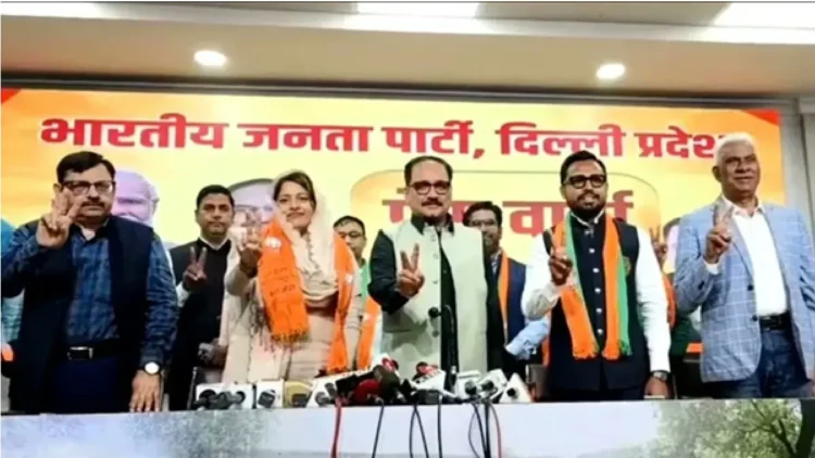 3 Councilors of Aap Join BJP: Another shock after defeat in Delhi, three councilors joined BJP, after the defeat in Delhi, another blow to aap, three councilors joined BJP