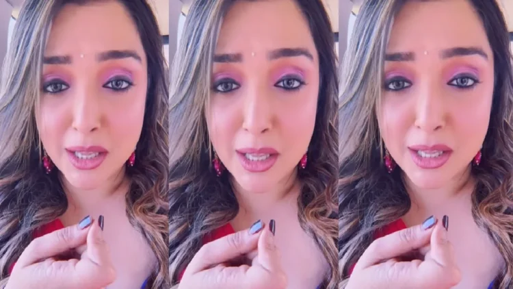 After all, who got the eye of Amrapali Dubey? The actress shared the video and said- "Sara Dosh is of eyes"
