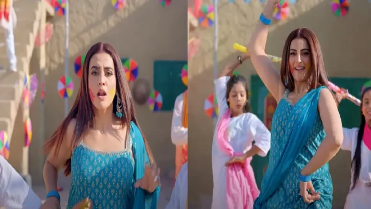 Akshara Singh rubbed her brother -in -law's cheek, crazy brother -in -law behind actress Sali, video viral
