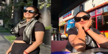 Akshara Singh, who enjoyed eating desi at the dhaba, the fans asked- what did you order ...