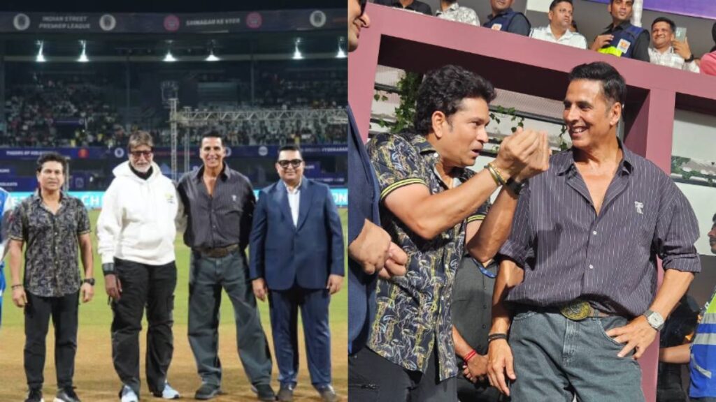 Akshay Kumar seen in support of 'Street Premier League' - India tv hindi
