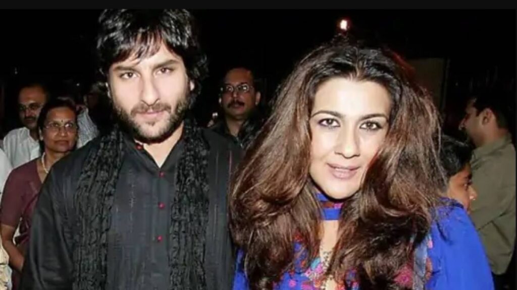 Amrita Singh fell in love with Saif Ali Khan, 12 years younger, divorced after 2 children - India tv hindi