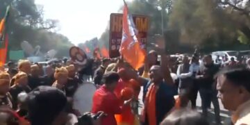 BJP immersed in celebration of victory, history was created in Delhi elections, government formed after 27 years - India tv hindi