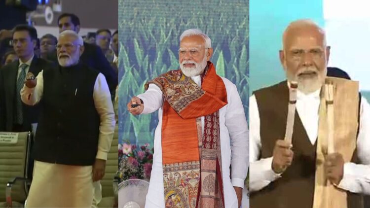 Breakfast in MP, lunch in Bihar and dinner in Assam, PM Modi visited 3 states today - India tv hindi