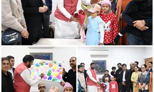 सीएम सैनी की कैंसर सर्वाइवर से भावनात्मक मुलाकात, कहा