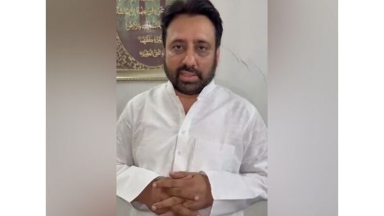 Delhi AAP MLA Amanatullah Khan wrote a letter to Delhi Police Commissioner