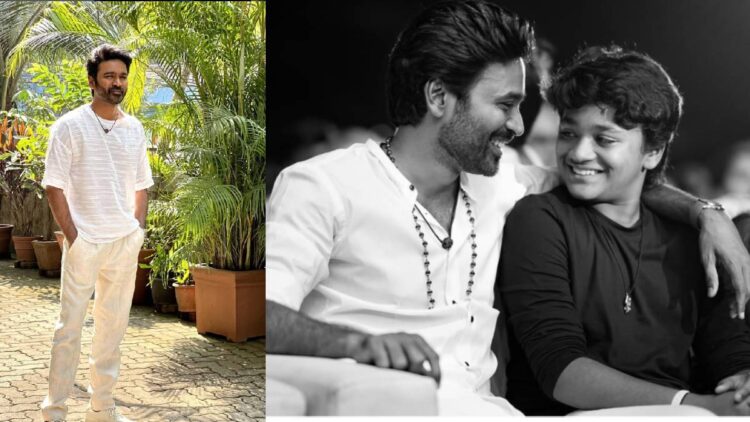 Dhanush showed a glimpse of son to fans, shares of lovely picture, fans looted love - India tv hindi