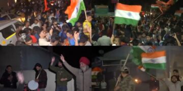 Dil Garden -Guarden with Team India's big win, people across the country are celebrating like this - India tv hindi