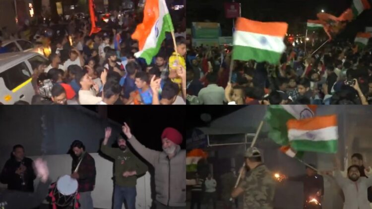 Dil Garden -Guarden with Team India's big win, people across the country are celebrating like this - India tv hindi