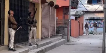 Encounter in Kankarbagh, Patna: Live encounter in Kankarbagh, Patna, firing between police and miscreants, live encounter in Patna's Kankarbagh, Firing Between Police and!