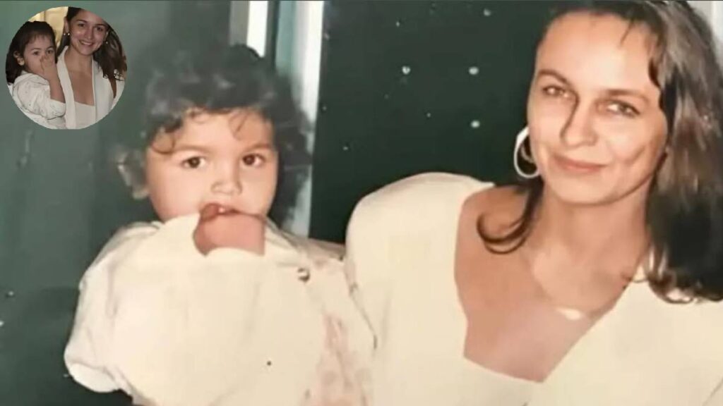 Fans jumped up seeing a cute girl seen in Soni Razdan's lap, saying - this is Raha - India tv hindi