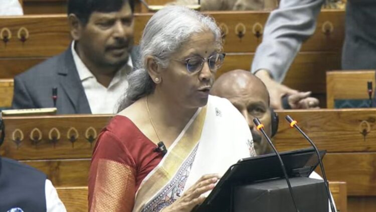 Finance Minister Nirmala Sitharaman introduced new income tax bill in Parliament - India tv hindi