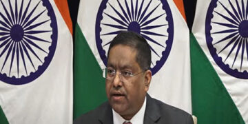 'Foreign intervention worrying', Foreign Ministry said this big thing on the statement of American funding Trump in election