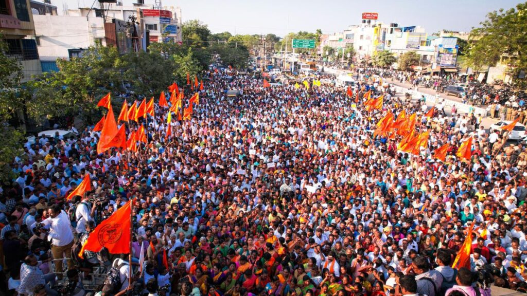 'Holy hill is being called the property of Waqf', a big performance of Hindus in Madurai - India tv hindi