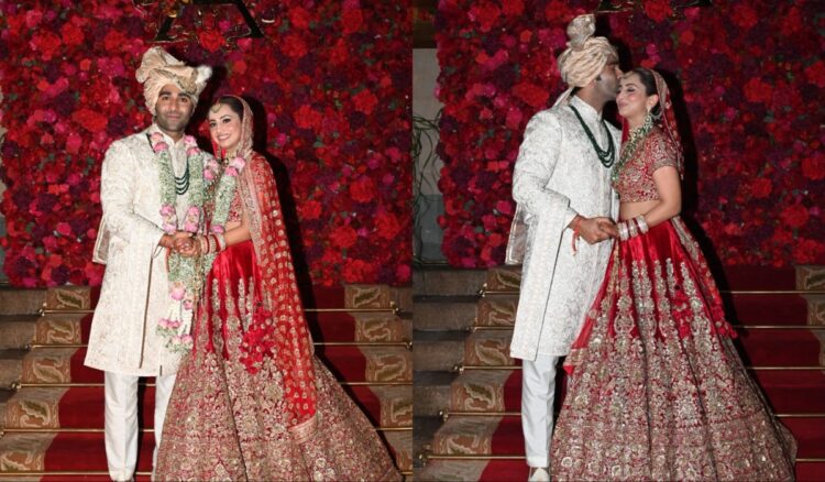 Honor to each other, Jain-Alkha Advani, couple posed while kissing, video went viral-India tv hindi