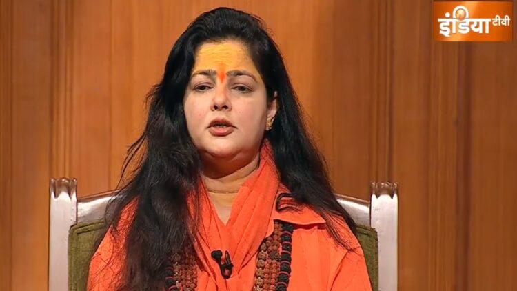 'I am Mahakali, I come in a rage from inside me, said Mamta Kulkarni - India tv hindi