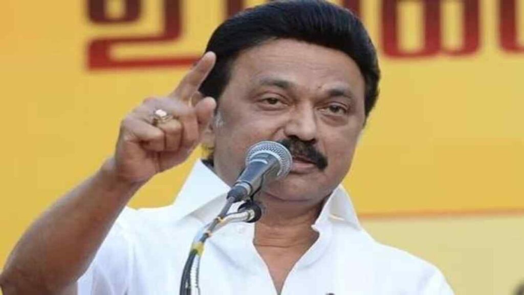 'Implementing third language in schools in AI era unnecessary', stalin said on NEP controversy - India tv hindi