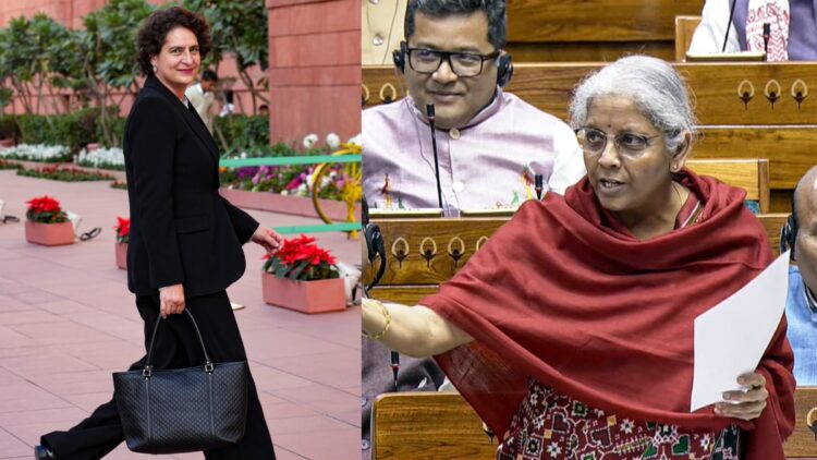 "In which world do you live ..." What did Priyanka Gandhi say to Finance Minister - India tv hindi
