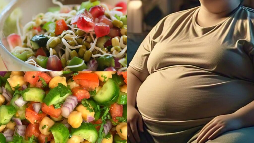 Include this salad rich in protein and fiber to lose weight, a few days - India tv hindi
