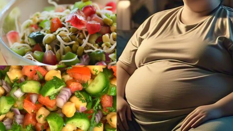 Include this salad rich in protein and fiber to lose weight, a few days - India tv hindi