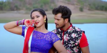 Khesari Lal and Kajal Raghavani romance on the river, this song went viral - India tv hindi