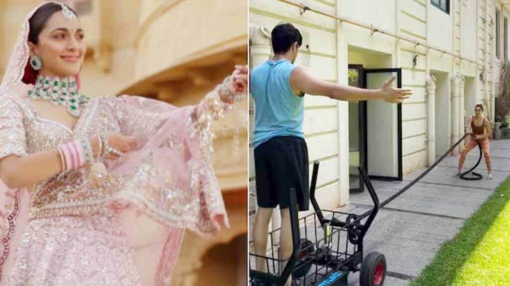 Kiara Advani's love on marriage anniversary, shared funny video - India tv hindi