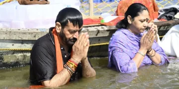 Maha Kumbh 2025: Chief Ministers of Haryana and Manipur took a dip in Prayagraj Mahakumbh, so far 38.97 crore people have taken Sangam bath, CM of Haryana and Manipur Took A Dip in Prayagraj Mahakumbh, Till Now 38.97 Crore Peeple Have TAKEPLE HAVE TAKAN SANGAM BATH.