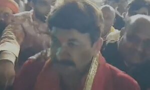 Manoj Tiwari reached Gonda after seeing Ramlala, said- peace found in Ram temple