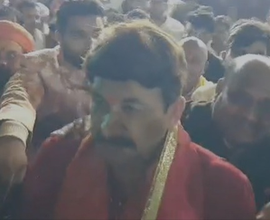 Manoj Tiwari reached Gonda after seeing Ramlala, said- peace found in Ram temple