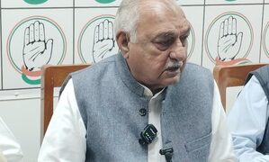 Naib government holding civic elections under compulsion in Haryana: Bhupendra Singh Hooda