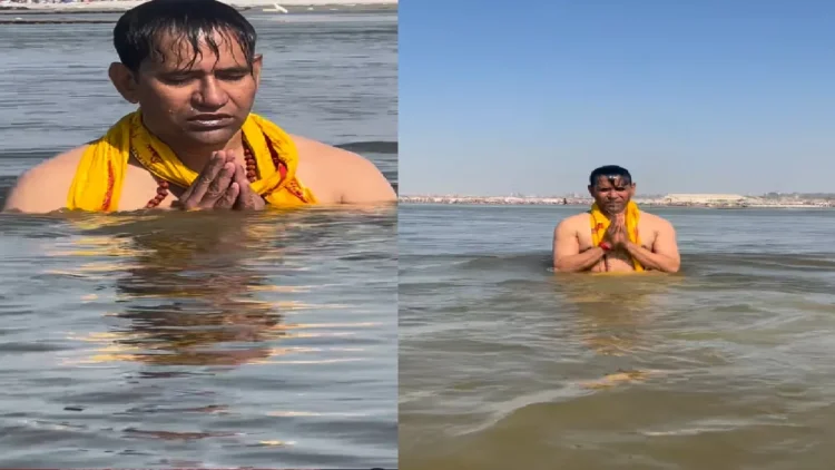 Nirhua took a dip in the confluence for BJP's victory!