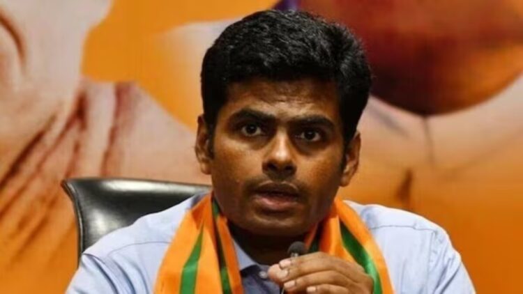 Political parties want to divide the country on the basis of language - BJP President of Tamil Nadu - India tv hindi