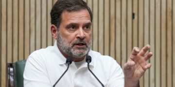 Rahul Gandhi's first statement on Delhi's election results, said - 'The fight will continue' - India tv hindi